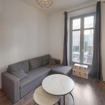 Frgk Goujon 1br Design 300m Palais & Beaches Ac & Ultra-fast Wi-fi Apartamento Cannes