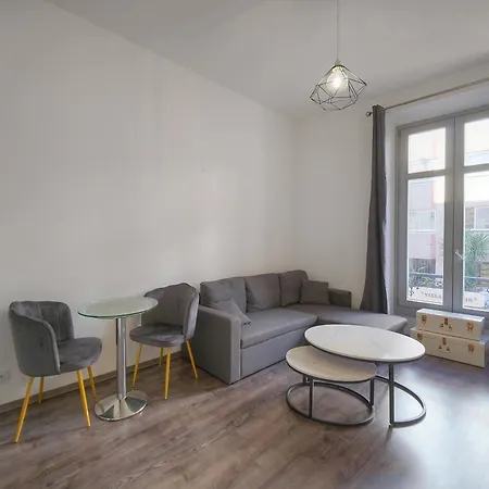 Frgk Goujon 1br Design 300m Palais & Beaches Ac & Ultra-fast Wi-fi 칸느